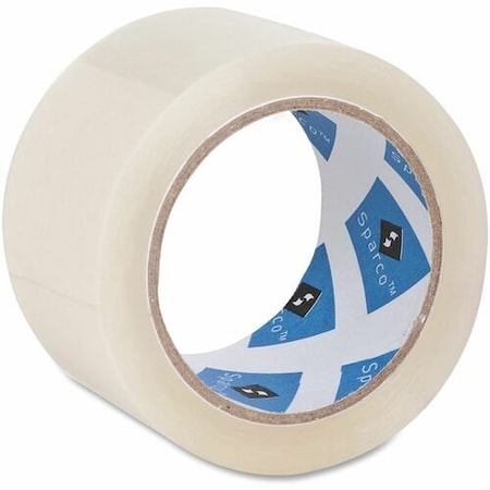 Sparco Packaging Tape, 3in Core, 3.0 mil, 1.88inx55 Yds, 1 Roll, CL SPR64010